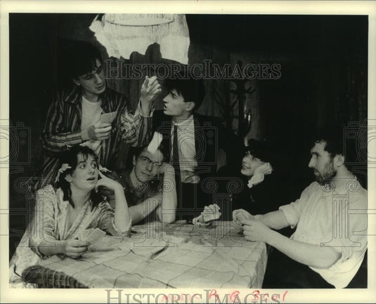 1990 Press Photo Ludwik Solski State College of Theatrical Arts in UWM theater - Historic Images