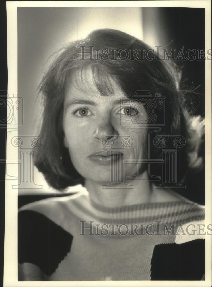 1991 Press Photo Elizabeth Sirles of the School of Social Welfare, Milwaukee - Historic Images