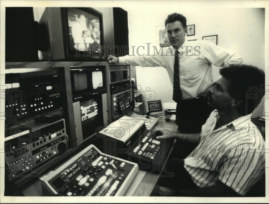 1992 Press Photo Steve Tjugum's A.D.D. Campaign Public Service Announcements - Historic Images