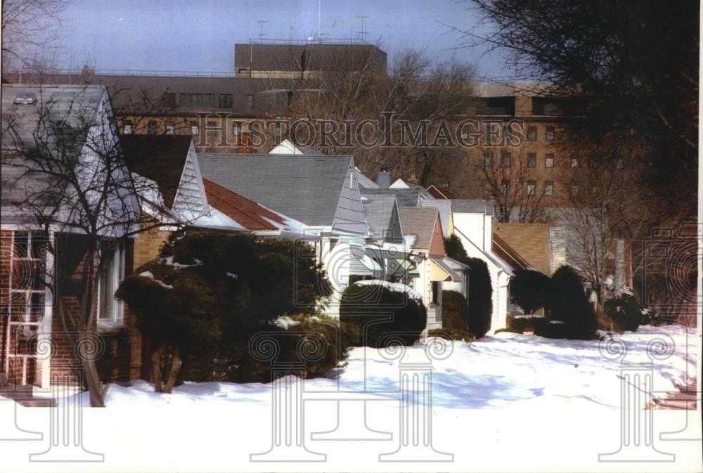 1994 Press Photo Homes at N.24th Street just east of Old North Milwaukee - Historic Images