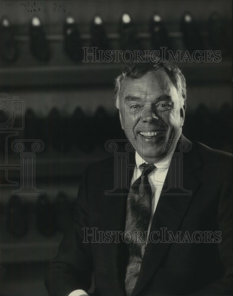 1994 Press Photo John J Stollenwerk president Allen Edmonds Shoe Corp, Wisconsin - Historic Images