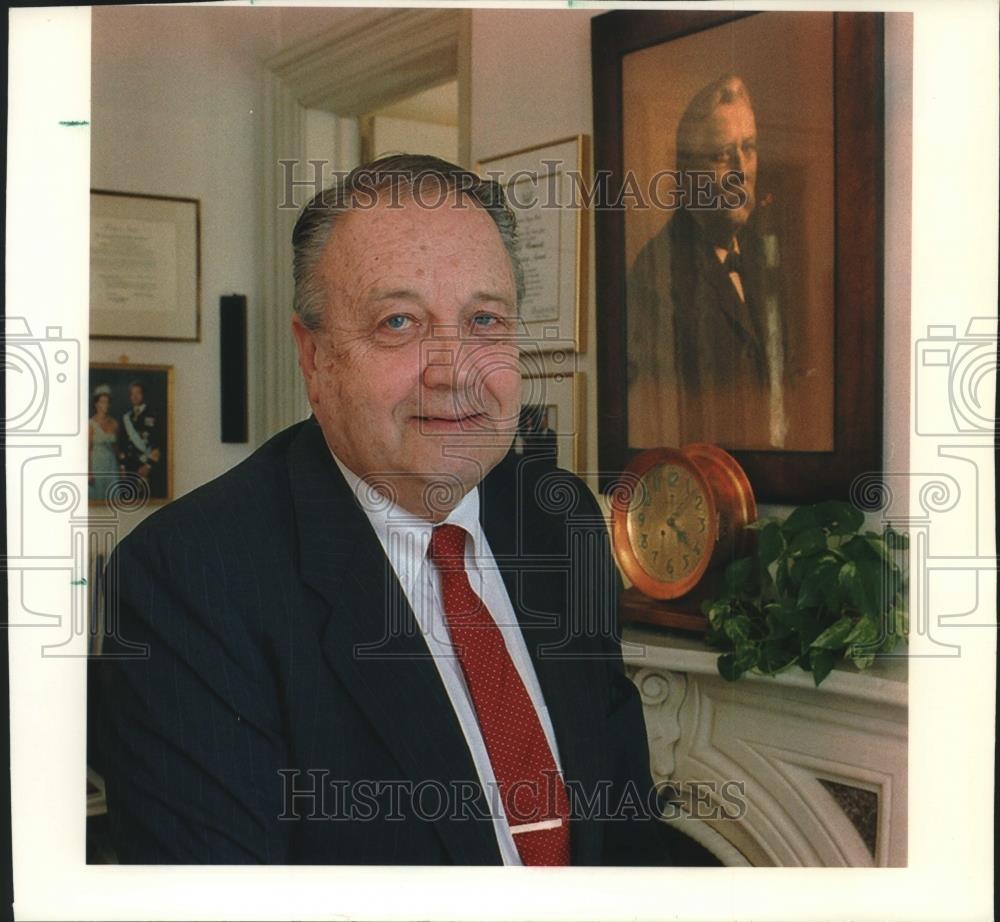 1994 Press Photo Anders Segerdahl, Swedish Consul for Wisconsin - mjc20853 - Historic Images