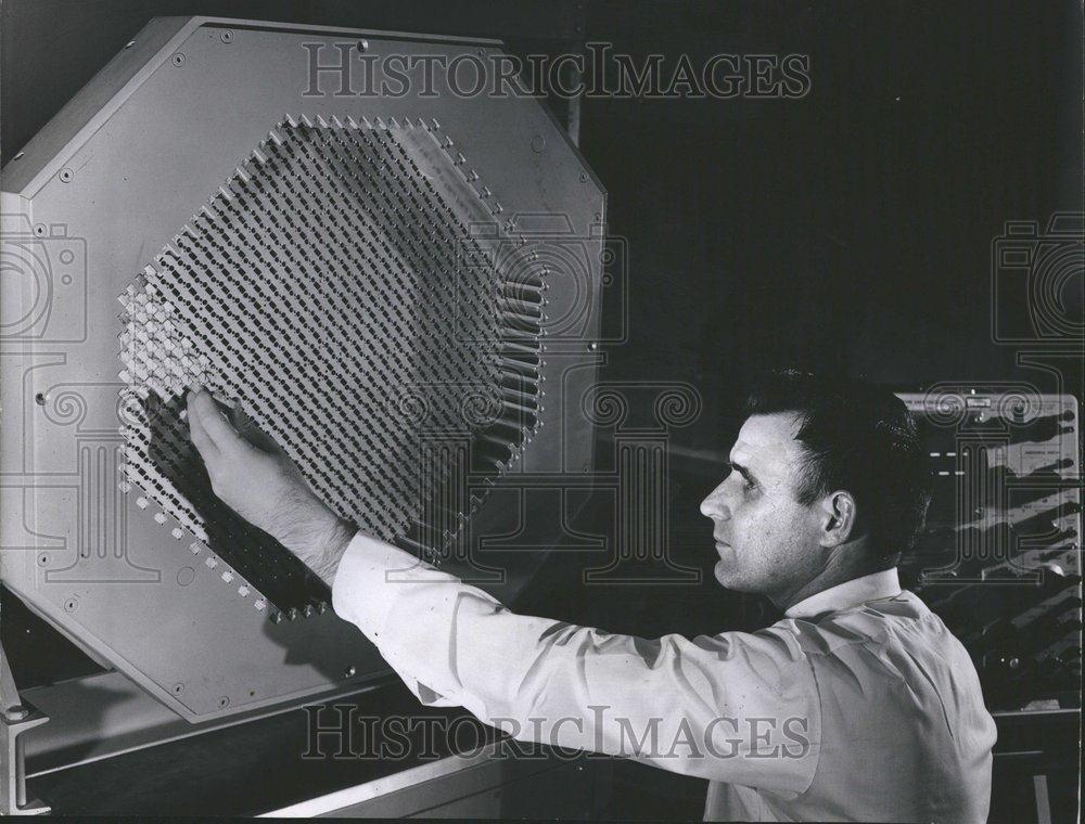 1968 Press Photo Air Force Prototype Radar System - RRV67205 - Historic Images