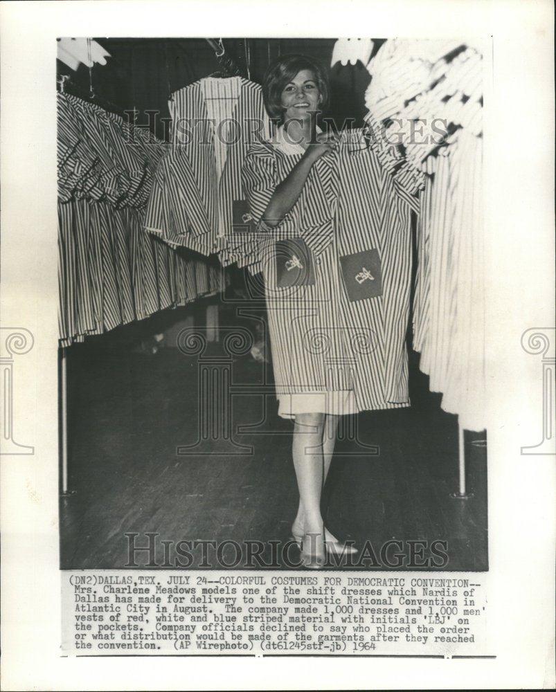 1964 Press Photo Democratic National Convention Atlanta - RRV70027 - Historic Images