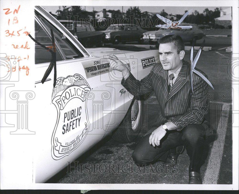 1971 Press Photo Beverly Hills Police - RRV71733 - Historic Images