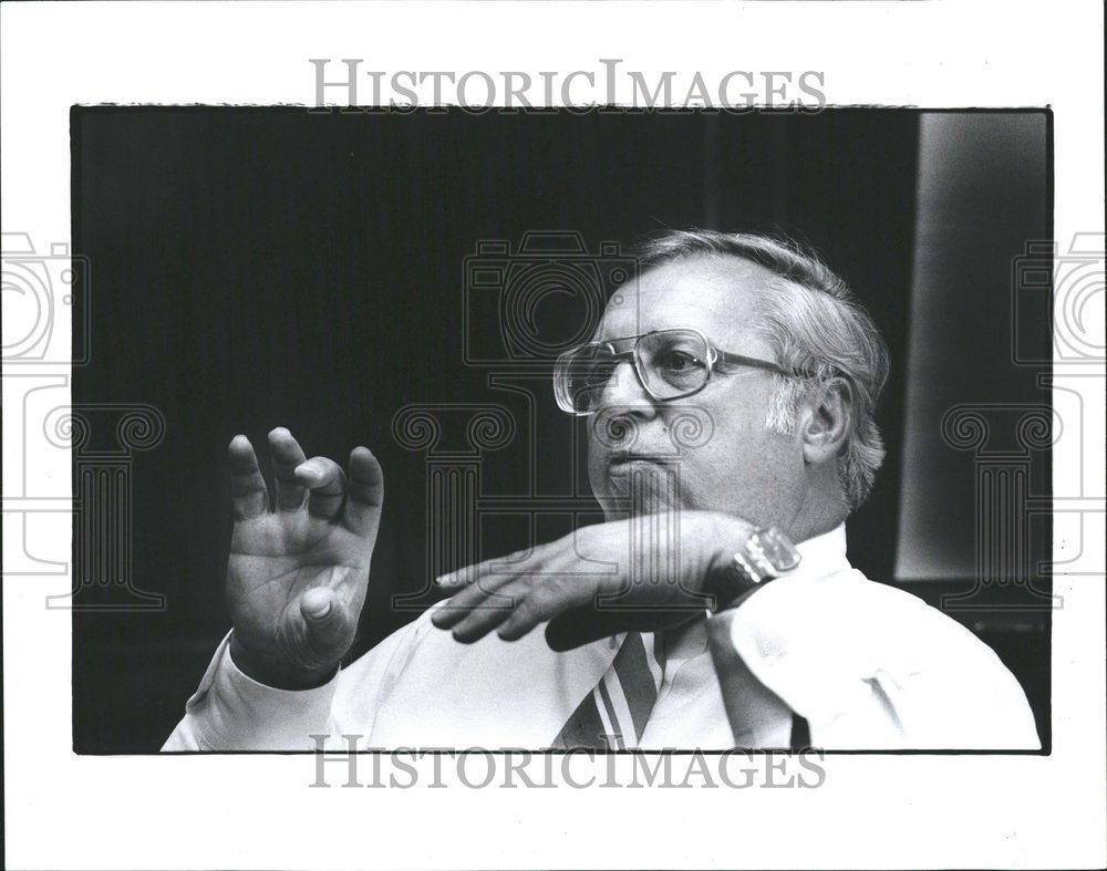 1982 Press Photo Torne President Hudson Torne Cost - RRV54087 - Historic Images