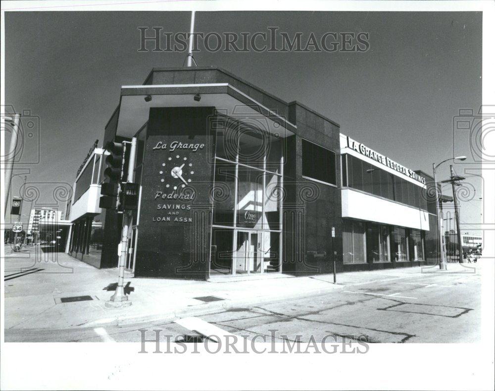 1993 Press Photo La Grange Federal Savings Bank - RRV43179 - Historic Images