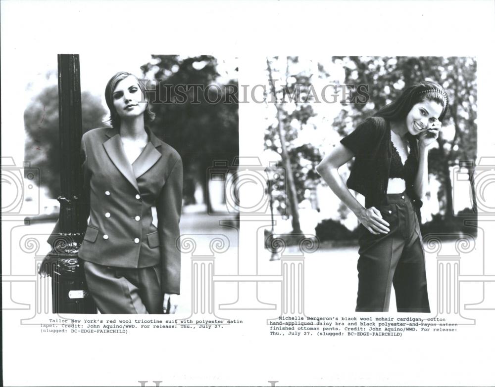 1996 Press Photo Clothing Women Style - RRV37789 - Historic Images