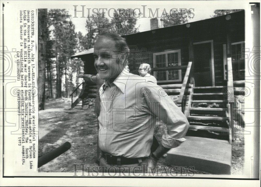 1972 Press Photo George McGovern Presidential Nominee - RRV73279 - Historic Images