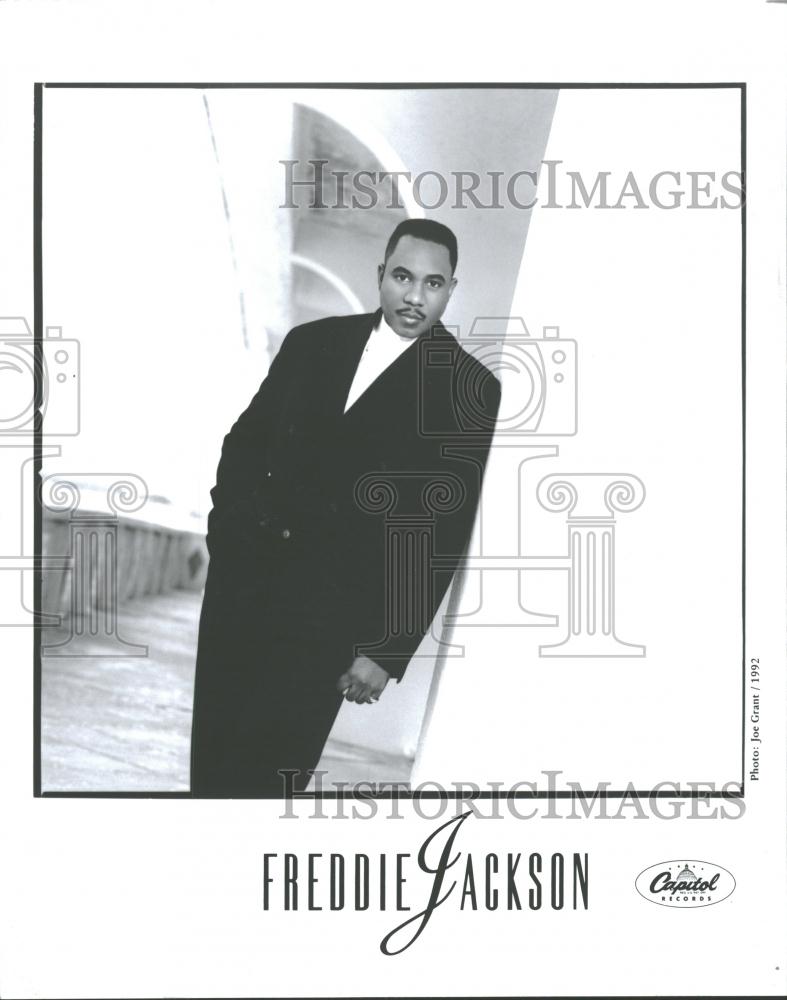 1993 Press Photo Freddie Jackson Entertainer - RRV29541 - Historic Images