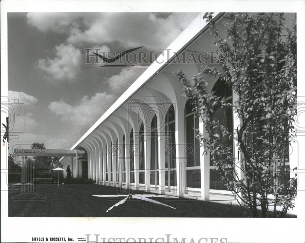 1966 Press Photo Sisters of Mercy Building complex - RRV38325 - Historic Images