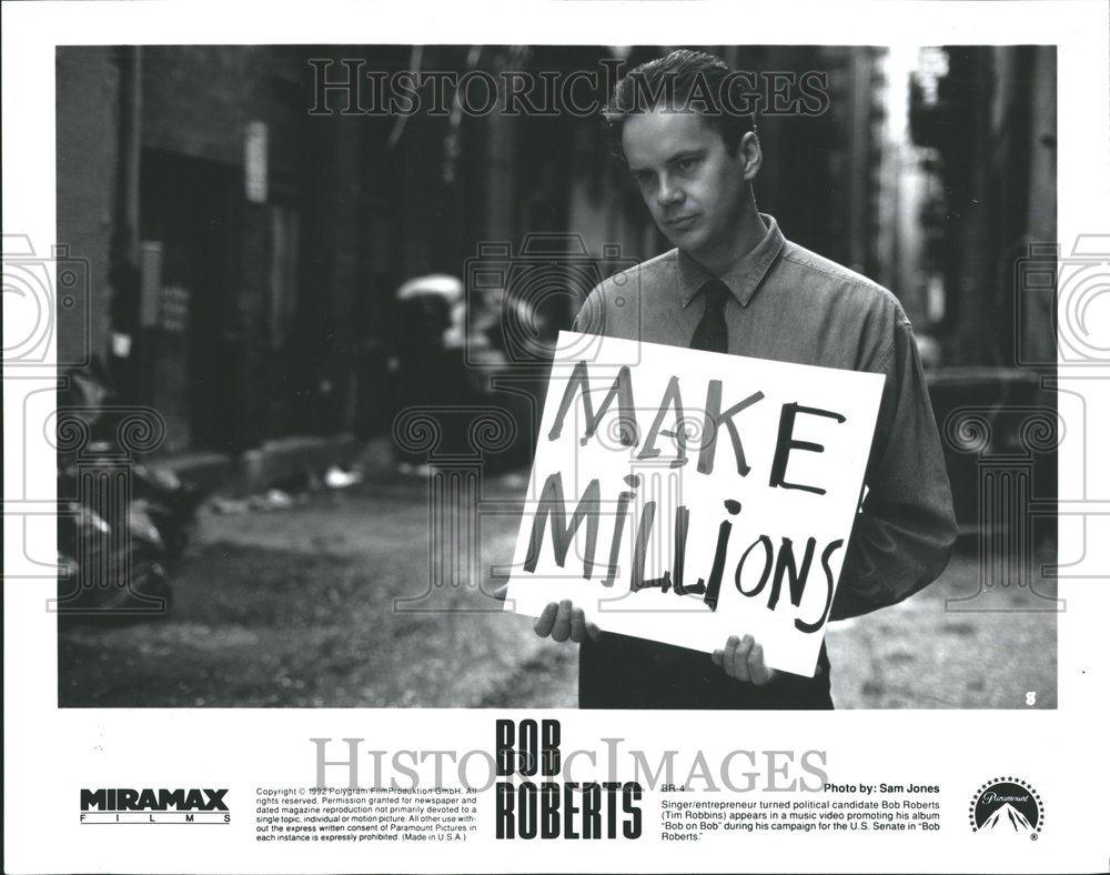 1992 Press Photo Singer Bob Roberts Bob on Bob Album - RRV58419 - Historic Images