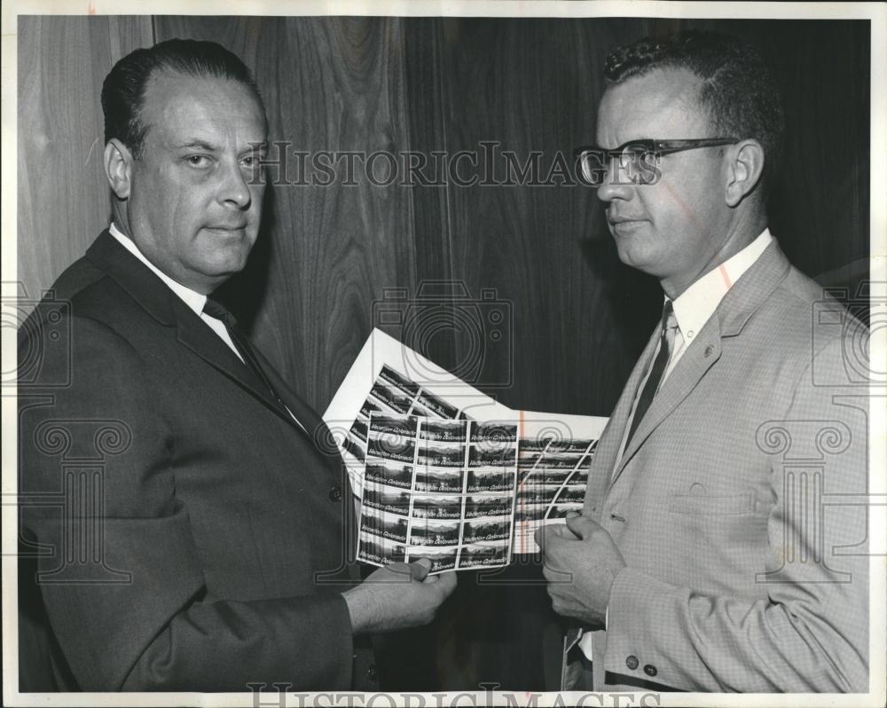 1965 Press Photo Colorado Vacation Stamps . - RRV17507 - Historic Images