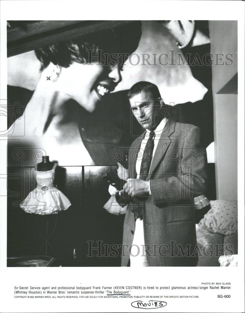 1992 Press Photo Secret Service agent bodyguard Frank RRV35843