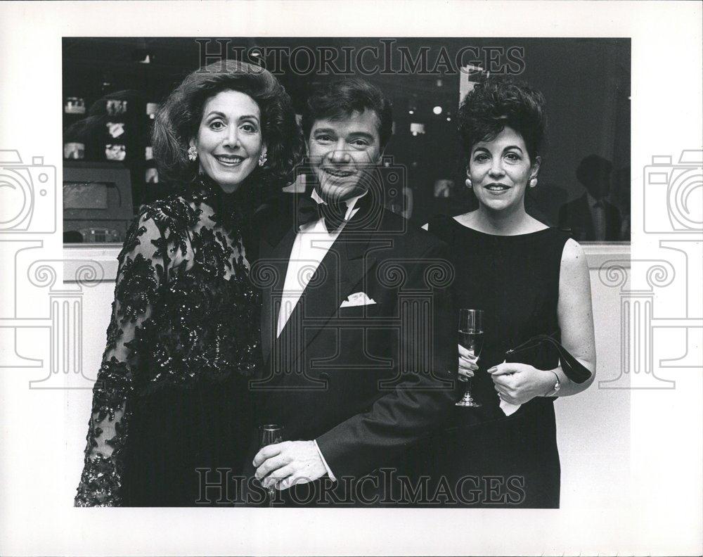1990 Press Photo Roz Suppera Jimmy Bastablo Koren gala - RRV40633 - Historic Images