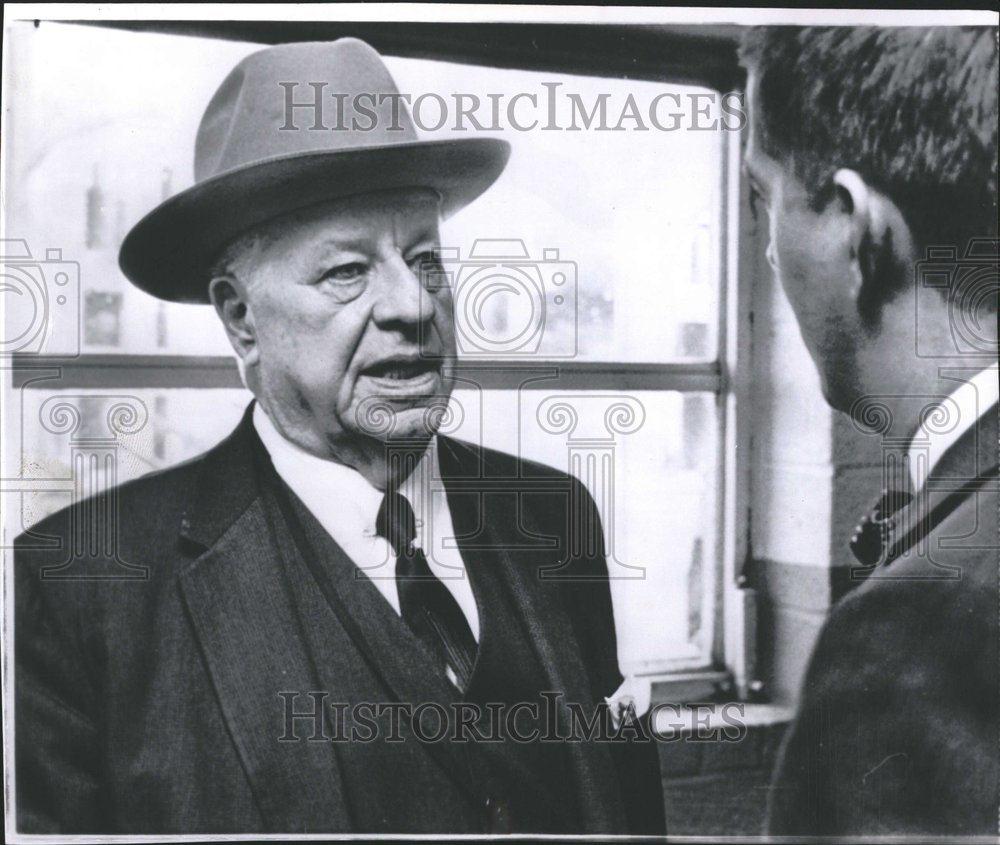 1962 Press Photo Republican Frank Boykin US Congressmen - RRV52545 - Historic Images