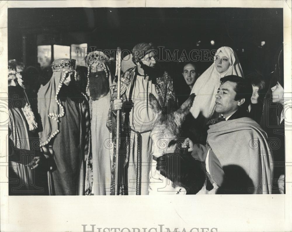 1967 Press Photo Old Town Parade Jesus Nativity - RRV39643 - Historic Images