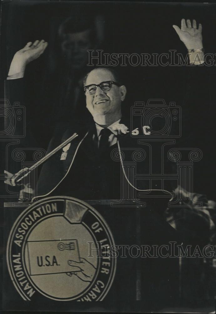 1962 Press Photo Sen. Olin D Johnston on Postal Workers - RRV15665 - Historic Images