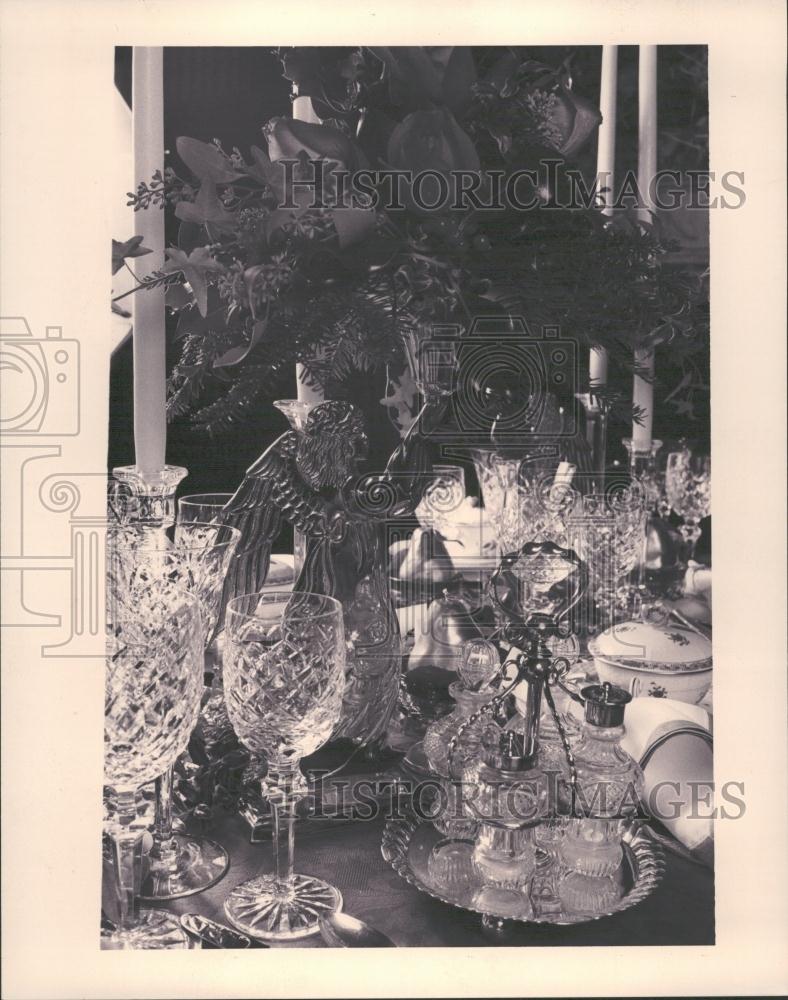1993 Press Photo Chef Figurine Christmas Provence Anna - RRV33781 - Historic Images