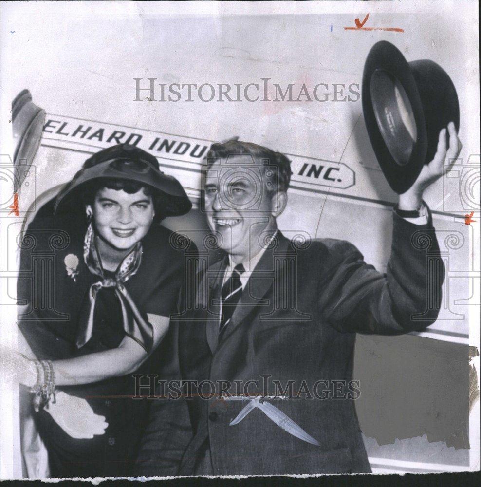 1958 Press Photo Democratic Party Robert B Meyner - RRV71785 - Historic Images