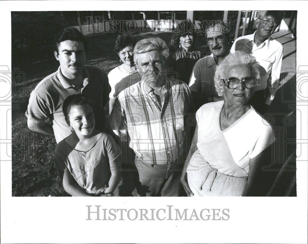 1991 Press Photo Heather Bob Richards Warren Community - RRV72325 - Historic Images