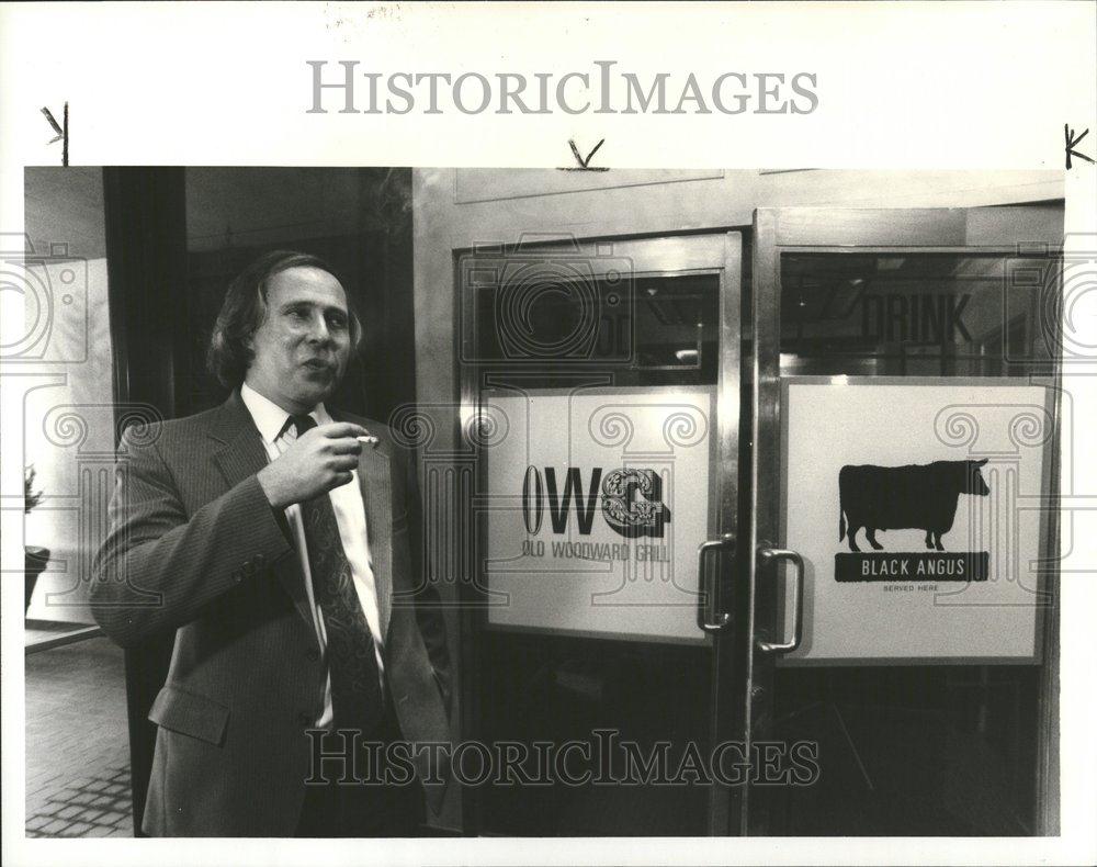 1991 Press Photo Old Woodward Grill Bar Birmingham - RRV51111 - Historic Images