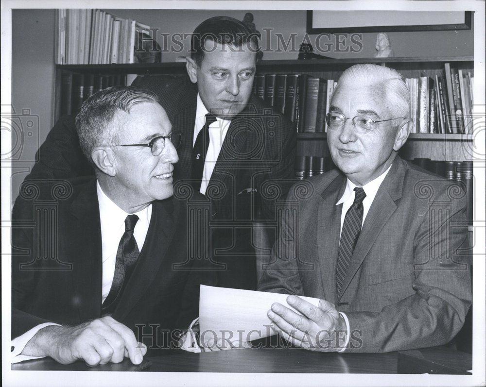 1960 Press Photo David Hill Harry Williams Allen Barry - RRV45649 - Historic Images