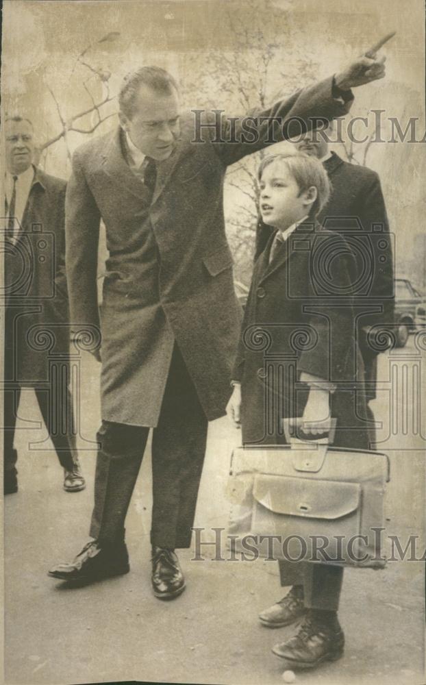 1968 Press Photo Richard M Nixon President Colo Visit - RRV33019 - Historic Images