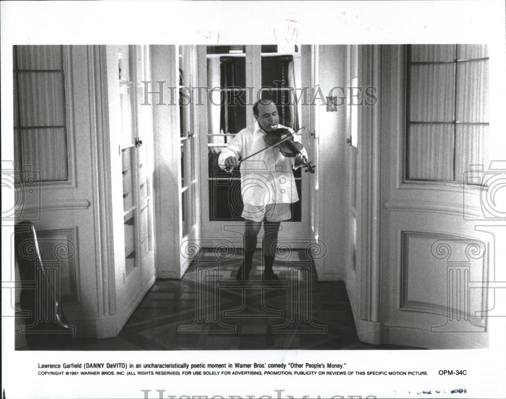 1991 Press Photo Daniel Michael DeVito Actor Comedian - RRV17791 - Historic Images