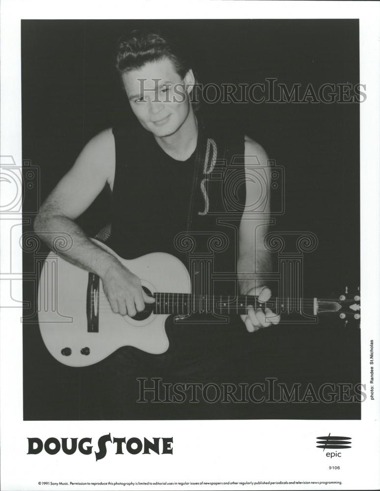 1992 Press Photo Doug Stone Brooks country music artist - RRV35357 - Historic Images