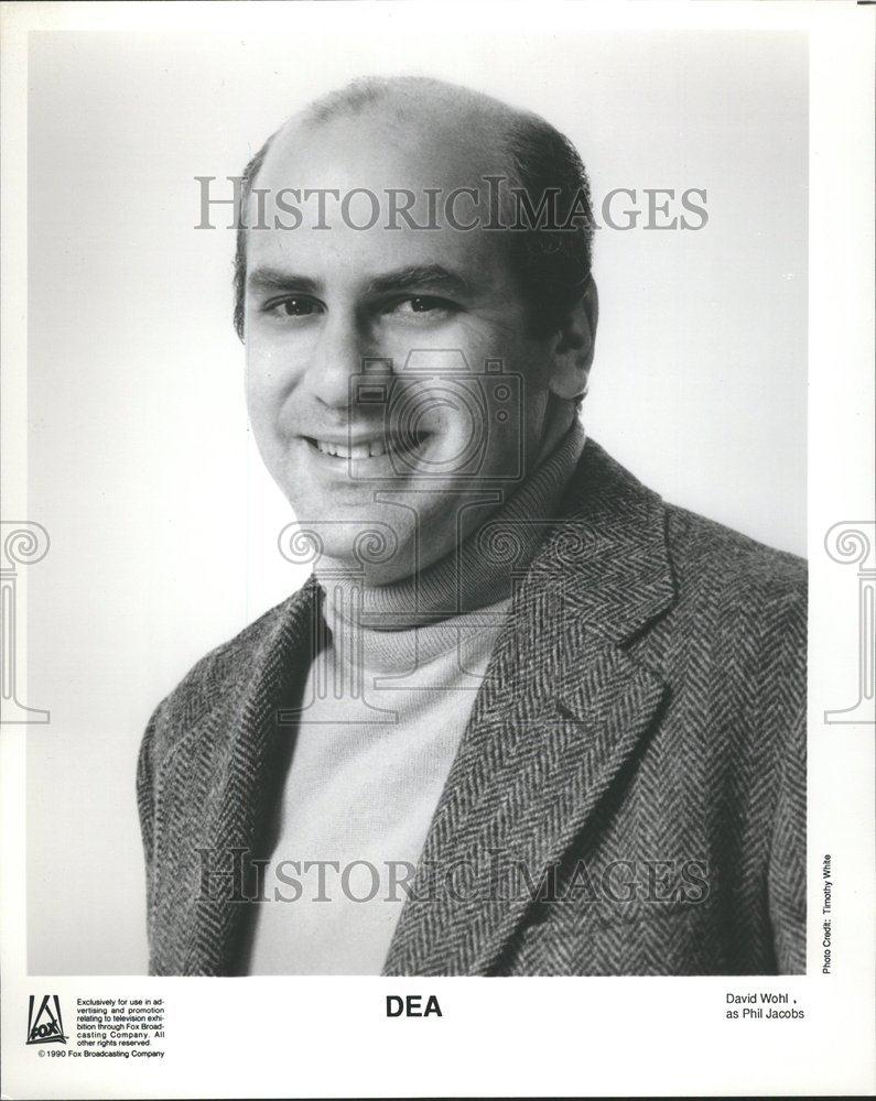 1990 Press Photo David Wohl Fox TV DEA - RRV56659 - Historic Images