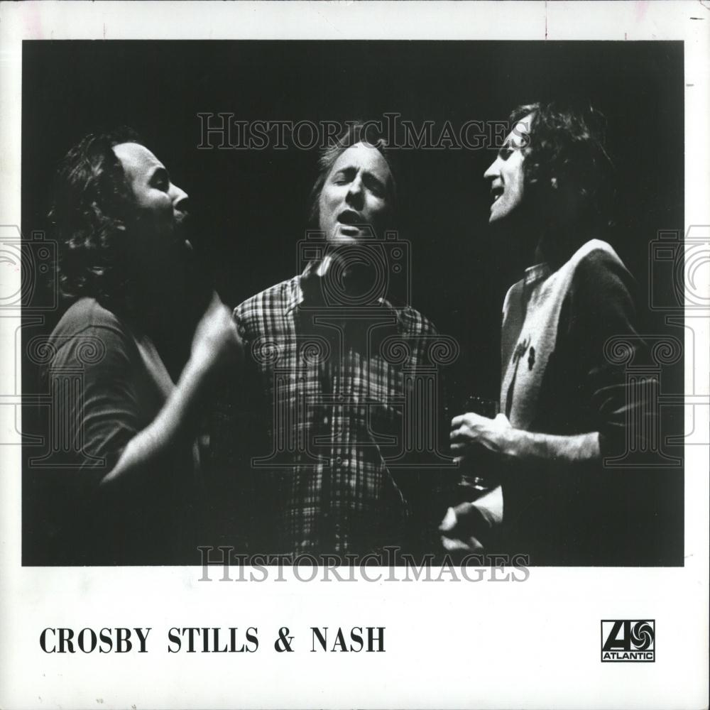 1992 Press Photo Crosby Stills &amp; Nash Musicians Singers - RRV27547 - Historic Images