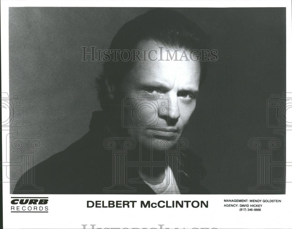 1990 Press Photo Delbert McClinton Musician - RRV37037 - Historic Images