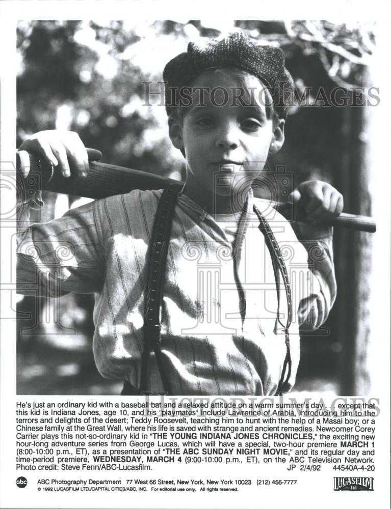 1993 Press Photo Actor Corey Carrier - RRV35093 - Historic Images