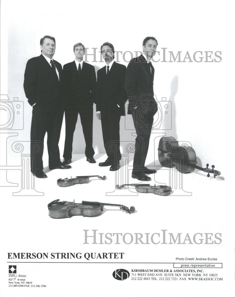 2002 Press Photo Emerson String Quartet New York - RRV30251 - Historic Images