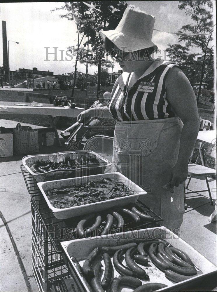 1969 Press Photo Art Food Fair Lexinton Loomis - RRV62211 - Historic Images