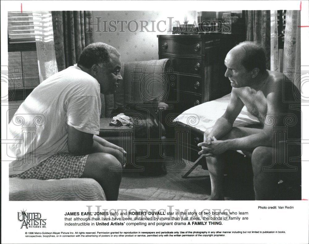 1996 Press Photo Actor James Earl Jones &amp; Robert Duvall - RRV50485 - Historic Images