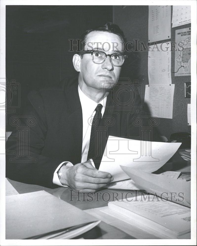 1966 Photo Detroit Ind. Mission Dir. Rev. James Campbel - RRV34387 - Historic Images