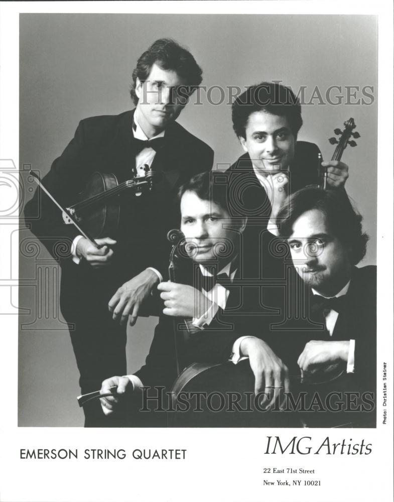 1993 Press Photo Emerson String Quartet Musicians - RRV30253 - Historic Images