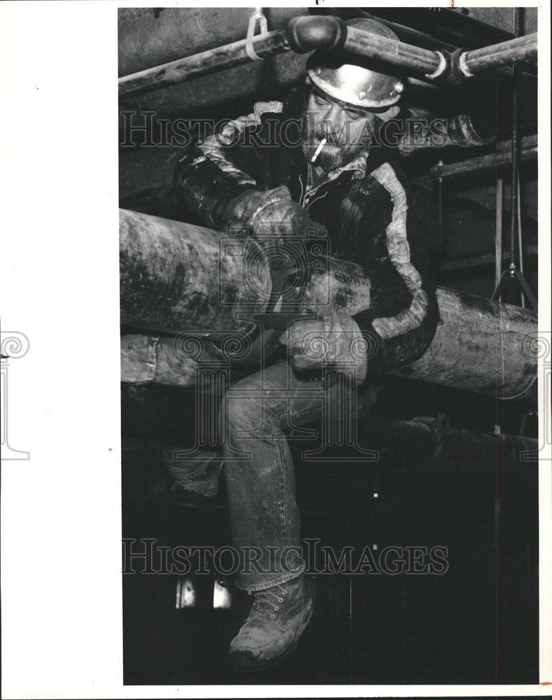 1985 Press Photo Gen Hanley Member Local 281 Union - RRV70849 - Historic Images