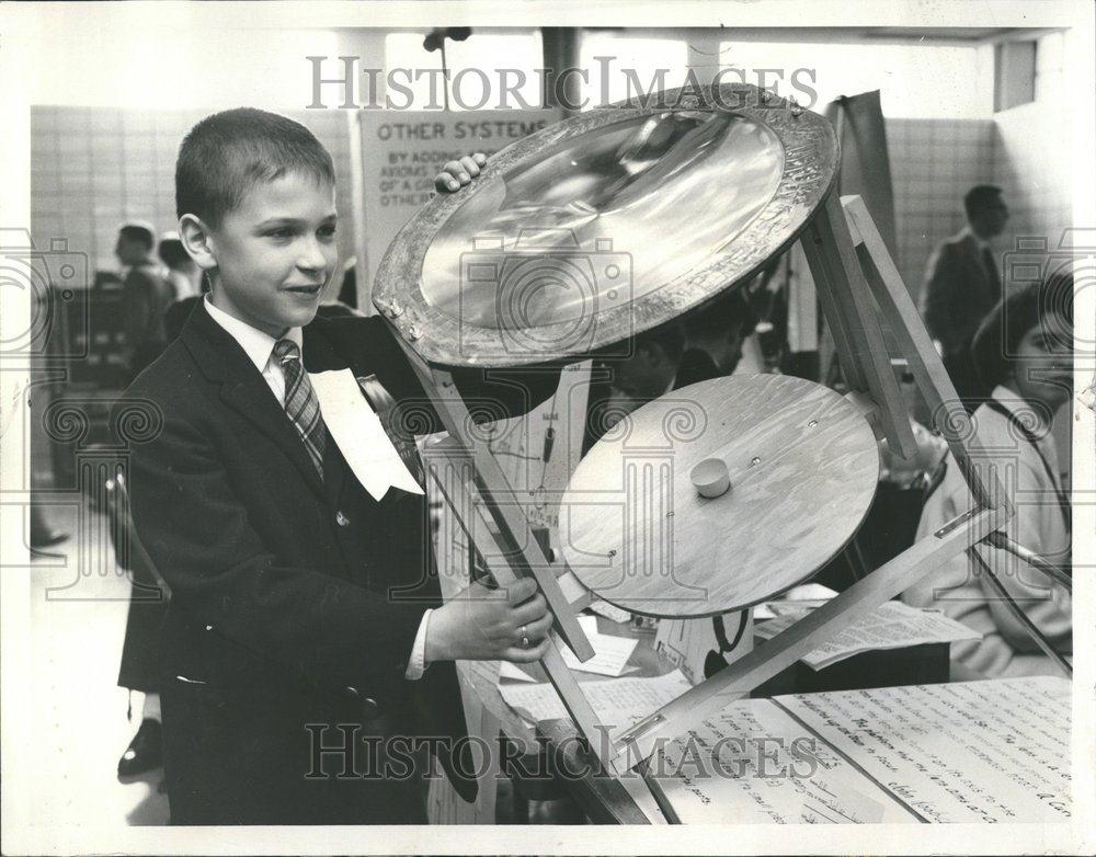 1961 Press Photo Science Fair/Solar Furnace/Chicago - RRV58529 - Historic Images