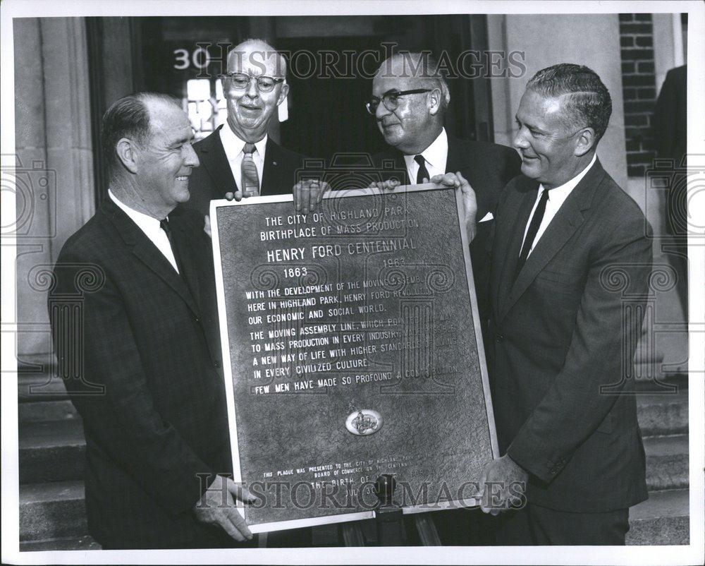 1963 Press Photo Mark Storen Alfred Allen Merrell Ford - RRV47679 - Historic Images