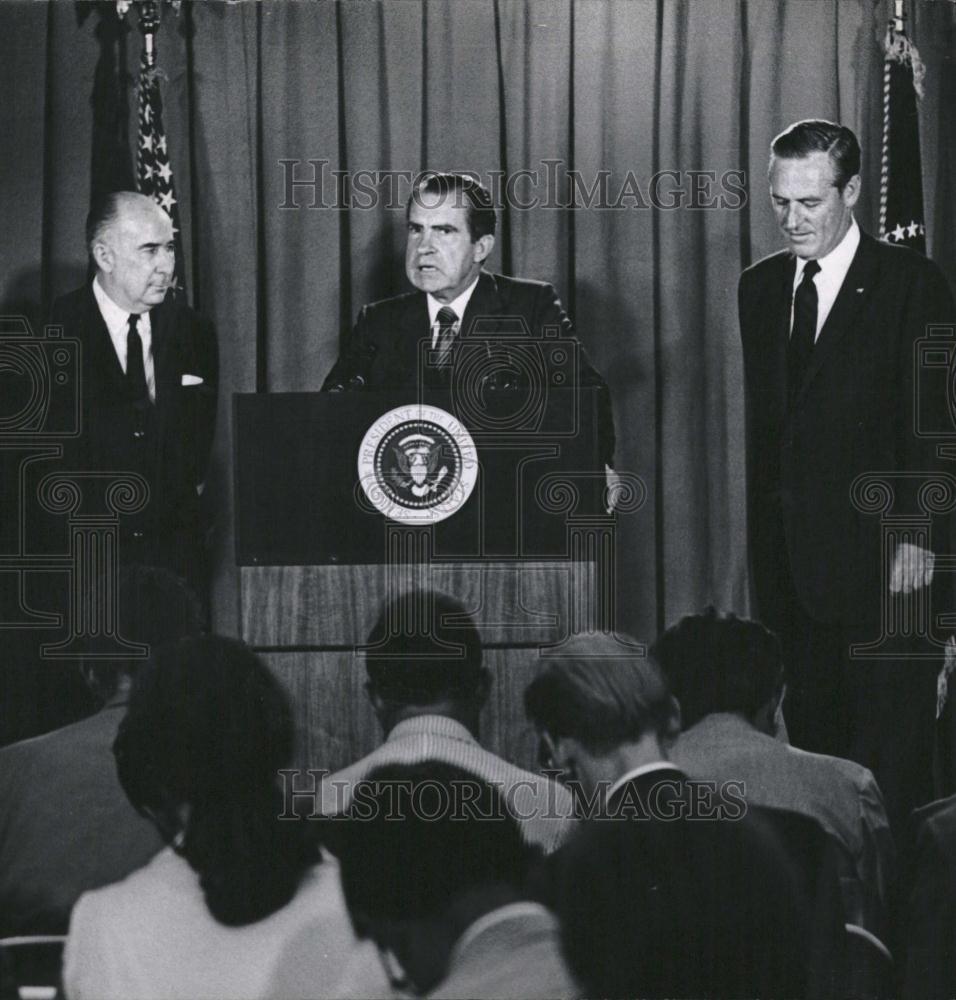 1970 Press Photo Richard Milhous Nixon President - RRV26001 - Historic Images