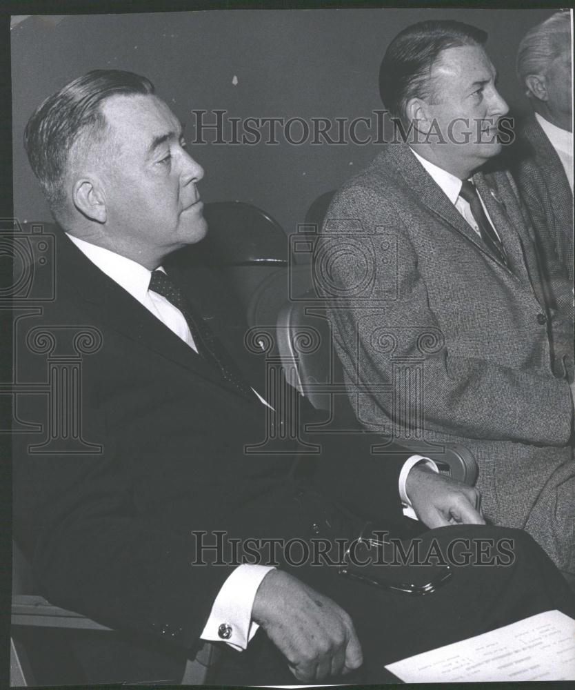 1958 Press Photo Sen.John Carroll Colorado COP Meet Bid - RRV30565 - Historic Images