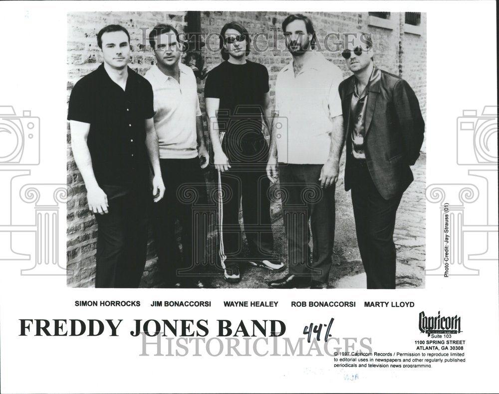 1997 Press Photo Freddy Jones Band - RRV49163 - Historic Images