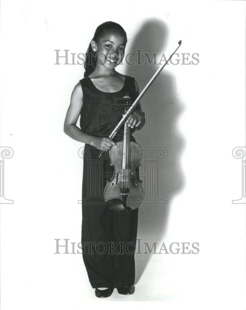 2000 Press Photo Melissa White Violinist young woman - RRV56299 - Historic Images