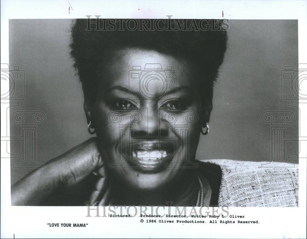 1991 Press Photo Ruby L. Oliver Film Producer Director - RRV58305 - Historic Images