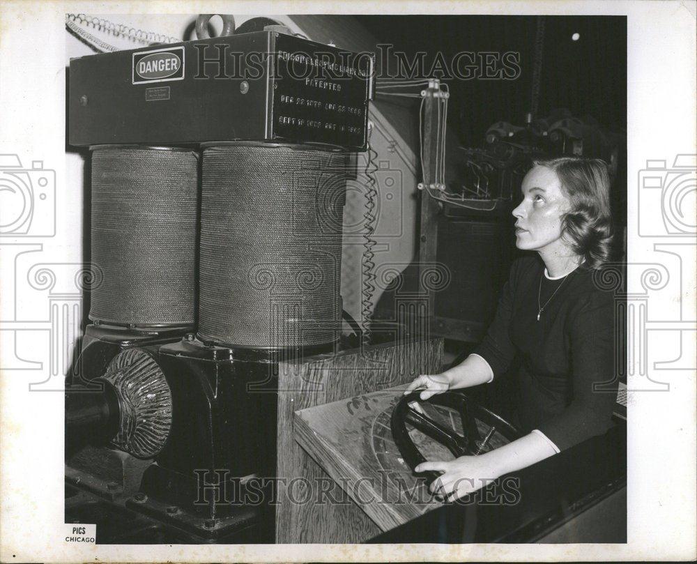 1958 Press Photo Edison Generator Miss Jeri Wanttaja - RRV42335 - Historic Images