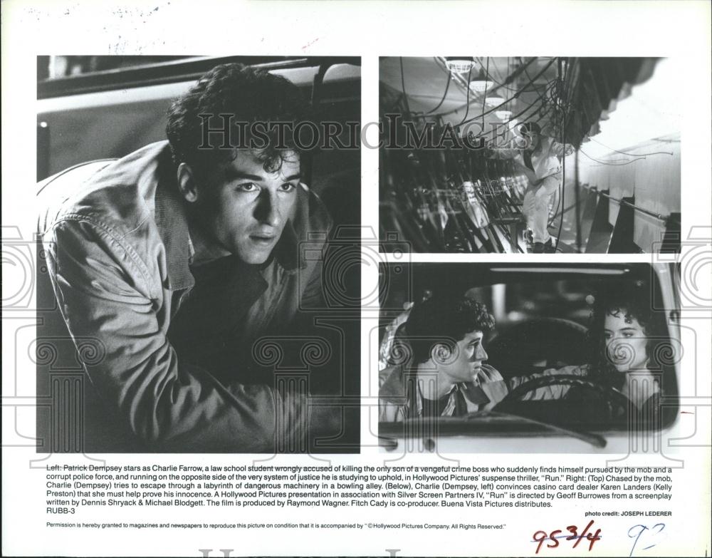 1991 Press Photo Patrick Dempsey American Actor Films - RRV17135 - Historic Images