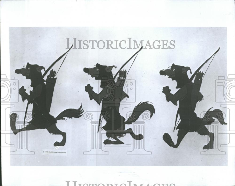 1976 Press Photo Walt Disney's "Robin Hood" - RRV38467 - Historic Images